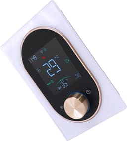 Slimme thermostaat - Wifi programmeerbaar - Temperatuur regelen - 5+1+1 weekschema - 86x86 mm - Wit — thumbnail 3