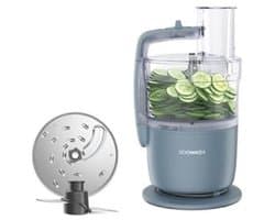 Keukenmachine Robot - Multifunctionele Hulp - Gerechten Bereiden - Compact Ontwerp - 1.3L Kom - Blauw