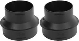 60 tot 75 mm hulpverwarmingsadapterbuis, kanaalaansluiting voor Webasto, Eberspaecher verwarming, efficiënte warmeluchtoverdracht — thumbnail 1