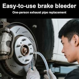 2 sets remontluchtingsslang, universele remontluchtingsgereedschappen Ontluchtingsgereedschapset voor terugslagklepbuis voor auto- en motorkoppelingsmodificatie Onderhoud Reizen Tanken — thumbnail 2