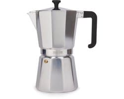 La Cafetière - Venice Percolator - Aluminium - Zilver - 9 Kops - 450ml