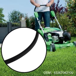 SnelShoppen - Grasmaaier Aandrijfriem 63367042100 723x9.7x6mm Vervangingsriem Voor Viking MB 2 RT, 448.0 T, 448.1 T, Duurzaam en Precisie — thumbnail 5