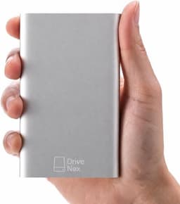 Externe SSD - Draagbare Harde Schijf - Data Beveiligen - Schrijfbeveiliging Switch - 2TB - Zilver — thumbnail 4