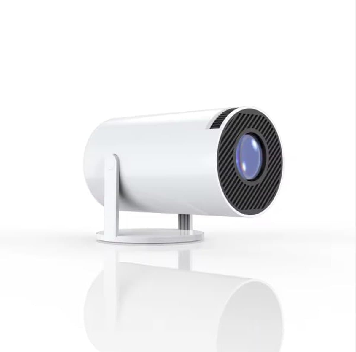Mini projector 4K ondersteuning - 500 ANSI lumens - Dual 2.4G/5G WiFi - Ideaal voor films en gaming - SnelShoppen — afbeelding 1