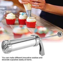 Cookie Press Cutter Maker met 20 Koekjesvormen en 4 Sproeiers — thumbnail 3