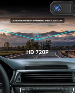 Auto Camera - Rijrecorder - Veilig Rijden - 150 Graden Lens - 64GB Kaart - Zwart — thumbnail 2