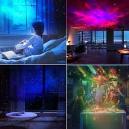 Sterrenprojector, astronaut, 360° rotatie, astronaut Galaxy projector, sterrenhemel, nachtlampje, Galaxy projector met afstandsbediening, astronaut Galaxy sterrenprojector nachtlampje — thumbnail 5