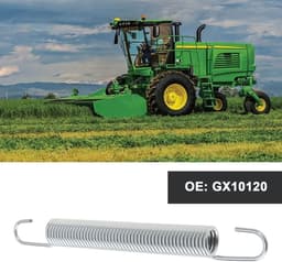 Dailygoods- Grasmaaier Onderdeel GX10120 - Compatibel met John Deere - Gegalvaniseerd Staal - Afmetingen 112,4 x 11,2 x 1,5 mm - Duurzaam - Betrouwbare Prestaties - Maaieronderdeel — thumbnail 2