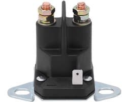 Motorstarter 12V - Starter Solenoid Relay - Tuintractor Accessoire - ATV/Sneeuwscooter Toepassing - ABS/Brass Materiaal - 4.8W Vermogen - Startrelais
