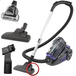AG3400 Stofzuiger Zonder Zak - Stofzuigers - Vacuum Cleaner Zakloos - Geschikt Voor Dierenharen - Extra Lange Kabel - 850W - Sterke Zuigkracht - Deep Purple — thumbnail 1