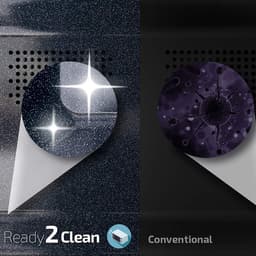 Magnetron - Oven - Snel opwarmen - Ready2Clean coating - 23 liter - Zwart RVS — thumbnail 4