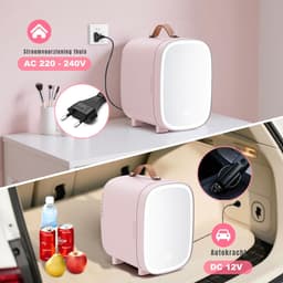 SP® Mini Koelkast - 4L Capaciteit - Minibar - Skincare Koelkast - Roze - 29cm x 21cm x 30cm — thumbnail 5