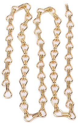 Hanglampketting 2 stuks 1m lange hanglampketting voor buitenplanten (goud) — thumbnail 2
