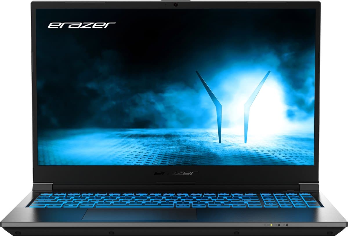 ERAZER Crawler E50 MD62593 Intel® Core™ i5 i5-12450H Laptop 39,6 cm (15.6") Full HD 16 GB DDR4-SDRAM 512 GB SSD NVIDIA GeForce RTX 4050 Wi-Fi 6E (802.11ax) US International Zwart — afbeelding 1