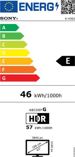 Sony Bravia 3 43" 4K Led (2025) — thumbnail 2