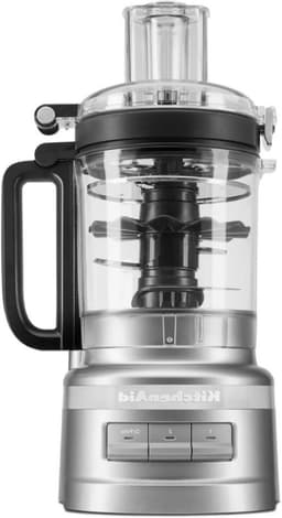 Keukenmachine - Keukenrobot Multifunctioneel - Voedsel Bereiden - 3 Snelheden - 2.1 liter - Zilver — thumbnail 1
