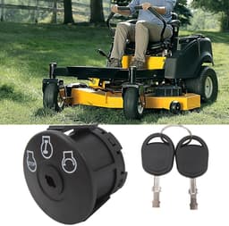 Dailygoods- Startsleutel Vervangend - 3 Posities - 2 Sleutels - Compatibel met 925-04228/725-04228 - Duurzaam - ABS L/Koper Materiaal - Ontstekingsschakelaar — thumbnail 5