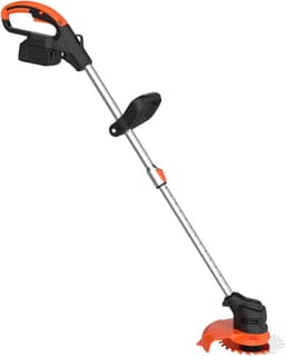 Elektrische Grasmaaier - Draagbare Grastrimmer - Gazon Onderhoud - Borstelloze Motor - 15 cm Snijbreedte - Zwart — thumbnail 1