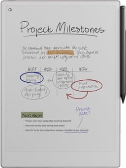 reMarkable Paper Pro 11,8" Refurbished + Marker Plus + Book Folio Grijs Bundle — thumbnail 1