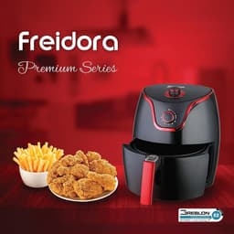 Olievrije Airfryer - Hete Lucht Frituurpan - Gezond Koken - Grote Capaciteit - 7.1 Liter - Zwart — thumbnail 2