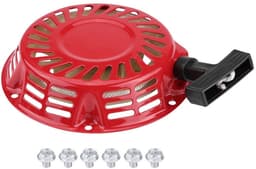 Dailygoods- Terugslagstarter voor 2KW 168F Benzinegenerator - Hoogwaardig Metaal - Eenvoudige Installatie - Schokbestendig - Laag Geluidsniveau - Inclusief Schroeven - Startmotor — thumbnail 2