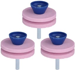 Dailygoods- Grasmaaier Slijpschijf Dubbel Laags - Slijpschijf 56 mm - Slijpschijf voor Gazons - Slijpschijf voor Rototillers - Slijpschijf voor Boorbladen - Premium Kwaliteit — thumbnail 1