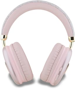 Guess PU Leather 4G Triangle Logo Headphone - Geschikt voor Bluetooth Smartphones - Roze — thumbnail 4