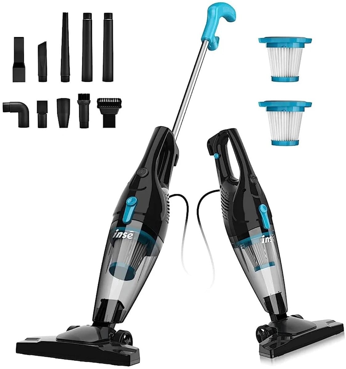 VIEMAE Steelstofzuiger met snoer - Steelstofzuiger - Stofzuiger - Vacuum cleaner - Kruimeldief - Zonder zak - 3-in-1 - Lichtgewicht — afbeelding 1