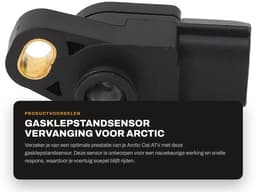 Dailygoods- Gasklepstandsensor Hoge Precisie - Vervanging 0824 053 - Snelle Respons - Compatibel met Arctic Cat ATV - Nauwkeurig Ontwerp - Hoge Frequentierespons - Gaspedaalsensor — thumbnail 5