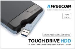 Externe Harde Schijf - Draagbare Opslag - Bestanden Opslaan - Hardware Encryptie - 2 TB - Zwart — thumbnail 4