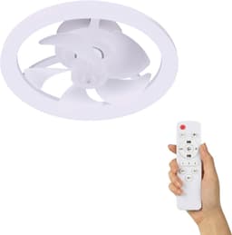 Fantiluxe - Selma - Plafondventilator met verlichting - Wit - Ø40cm - Afstandsbediening - Met lamp - Plafond ventilator - Slaapkamer — thumbnail 1