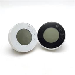 Digitale Thermostaatho - Slimme Thermostaa - Verwarming Regelen - Wifi App Bediening - 87x87x42mm - Zwart — thumbnail 3