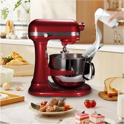 Mixer Stabilisator - Keukenmachine Beveiliging - Voorkom Kantelen - Stevig Metaal - 10x10x10 cm - Zilver — thumbnail 2
