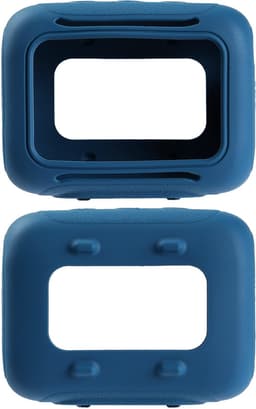 Beschermhoes geschikt voor JBL Go 5 Bluetooth Speaker - Meerdere Kleuren - Schokbestendig - Krasbestendig - Siliconen - Hoesje - Case - Bescherming - Navy Blauw — thumbnail 2