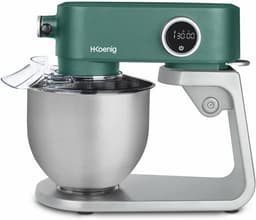 Keukenmachine - Mixer - Bakken en Koken - Krachtige 800W Motor - 5L Kom - Groen — thumbnail 4