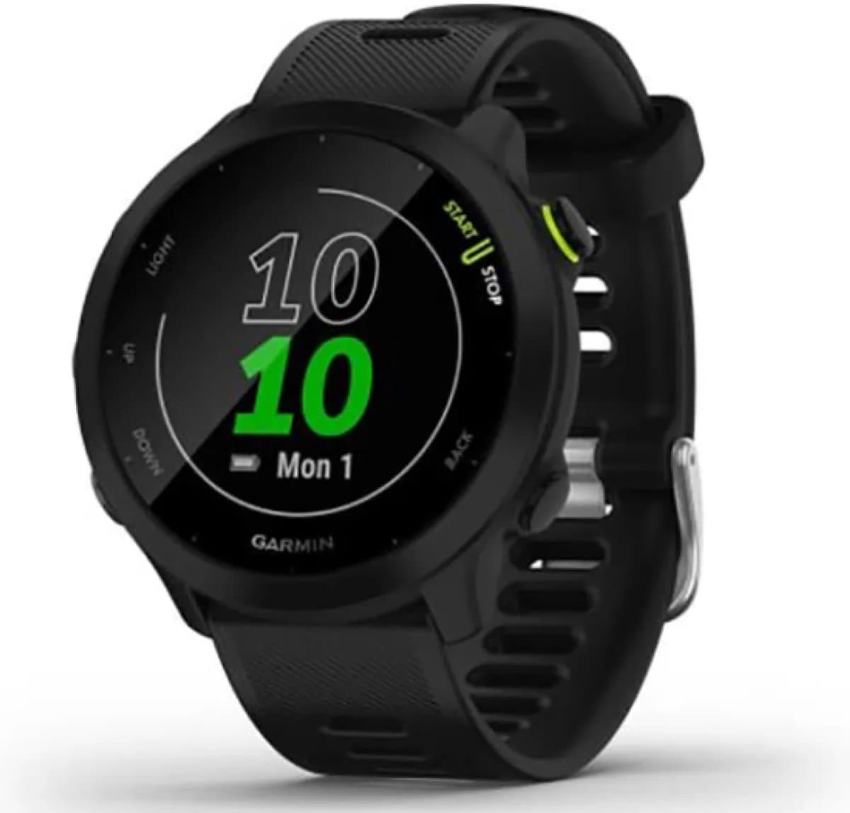 Garmin Forerunner 55 - Sporthorloge met GPS Tracker - Geschikt voor Hardlopen - 42mm - Zwart — afbeelding 1
