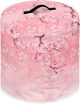 Apparaathoes - Keukenmachine beschermhoes - Apparaten Beschermen - Voorzien van voorvak - 3 Liter - Roze — thumbnail 4