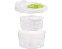 Salade Spinner - Keuken Wasmachine - Groente Drogen - Dubbellaags Ontwerp - 3 Liter - Groen