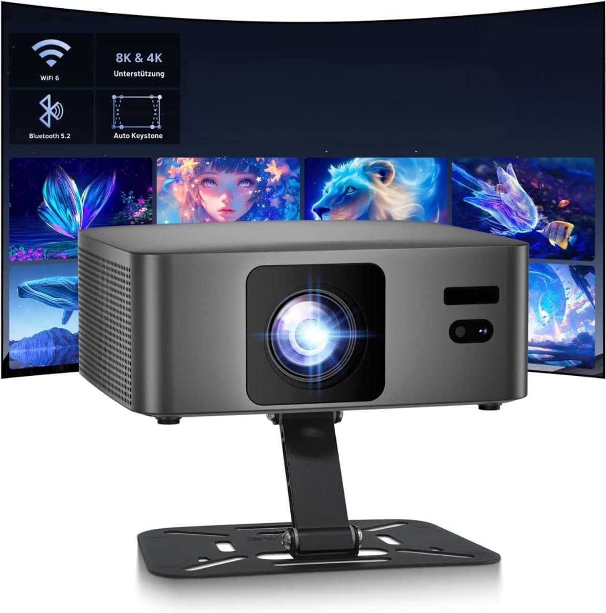 MKSS® Mini Beamer – Projector – Thuisbioscoop Beamer — afbeelding 1