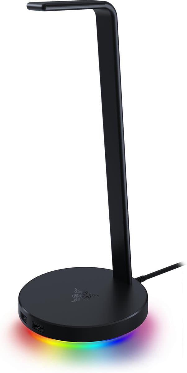 Razer Base Station V2 Chroma - Headset Houder - RGB - USB-Hub met 7.1 Surround - Zwart — afbeelding 1