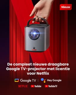 Anker Nebula Mars 3 Air Beamer - Draagbare DLP Projector - Full HD 1080p Resolutie - 400 ANSI Lumen - WiFi & Bluetooth - Ingebouwde Batterij tot 2 - 5 uur - Perfect voor Films & Presentaties — thumbnail 5