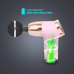 Massagepistool met verwisselbare koppen en 20 intensiteitsniveaus voor spierstimulatie en ontspanning — thumbnail 3