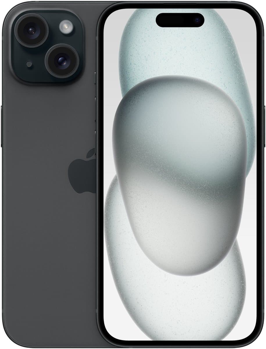 Apple iPhone 15 - 256GB - Zwart — afbeelding 1