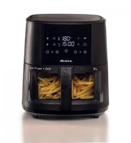 Ariete 4630/00 Airfryer XXL – 9L – Tot 3,5 kg Friet – Kijkvenster & Binnenverlichting – 8 Programma's – Grill – 1500W — thumbnail 1