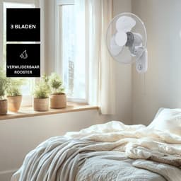 ApexArte® Wandventilator - Muurventilator Met Afstandsbediening - Muur Ventilator — thumbnail 4