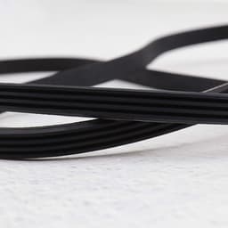 2 stuks Grasmaaier Aandrijfriemen FLY056/FL267 Compatibel met Flymo Easi Glide 300V 330 330XV 330XV Poly V Grasmaaiers Rubber Gesloten Loop Distributieriem 4PJ488 — thumbnail 2