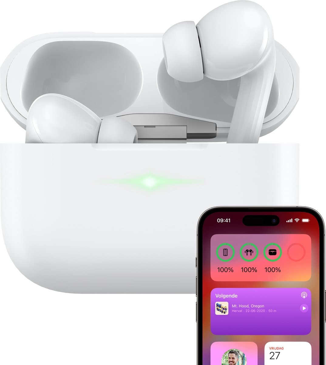 In-Ear Draadloze Oordopjes met Noise Cancelling en Bluetooth 5.3 - Oortjes Draadloos - Geschikt voor iPhone - Oortjes - Origineel Phreeze Wireless EarBuds — afbeelding 1