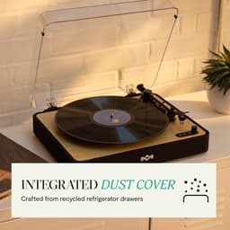 House of Marley Revolution Bluetooth Platenspeler - LP Speler - Vinyl - Ingebouwde Stofkap - Auto-stop - Audio Technica element - Anti Skate - Gemaakt van Duurzame Materialen — thumbnail 2