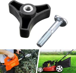 Universele handgreep voor grasmaaier - Vervangende bout - 2 stuks - Driehoek handgreep - Gereedschap voor grasmaaier — thumbnail 3