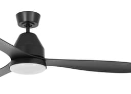 Plafondventilator Whitehaven Zwart incl. LED Ø 142cm — thumbnail 2